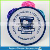 Cheap Price Factory Supply Indian Dress Paper Backing Woven Patches thumbnail-6