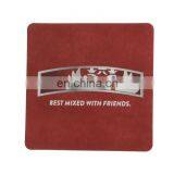 Square Brown Color Nice Printing Advertising Paper Coaster thumbnail-1