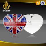 Cheap Factory Price Custom Metal Pet Tag With Glitter Epoxy thumbnail-1