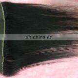 Alibaba 14" 13*2 Straight,Body Wave,Deep Wave Natural Colour Brazilian Remy Human Hair Frontal Lace Closure