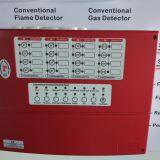 Conventional Fire Resistant Panel ABS fire alarm control panel in Red 4/8/16/24/32 zones optional