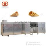 Fully Automatic Rolled Gelato Sugar Cone Forming Production Line Ice Cream Cone Making Machine