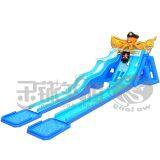 Water Park Playground Toys/ Backyard Water Slide/ Jumping Water Slide for Sale