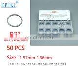 ERIKC B27 Injector Calibration Shim Denso Nozzle Adjust Washers and Spring Nozzle Shim Size: 1.57mm--1.66mm thumbnail-3
