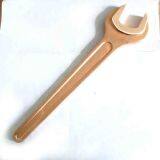 Non Sparking Safety Hand Tools Wrench Single Open End Beryllium Bronze 41mm thumbnail-1
