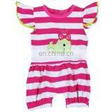 Hot Sale White Plain Baby Romper Sleeveless Knitted Baby Romper thumbnail-6