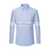 High Quality New Bagless Spring Autumn Men's Long Sleeve Shirt Business Casual Formal Pure Color Shirt thumbnail-2