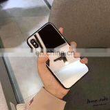 For I Phone 8 7 Plus Mobile Phone Case Newest 2019 Cute Women Makeup Glitter Design Selfie Shockproof Light Mirror Phone Case thumbnail-6