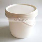 Food Grade Containers Plastic Pail White Bucket 5L thumbnail-1