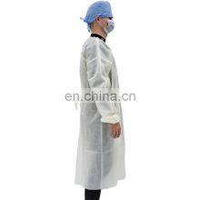 Reusable Isolation Gowns Level 2 With Knitted Cuff Disposable SMS/PP PE Isolation Gowns Fluid Resistant thumbnail-4