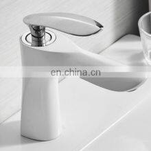Matt White Watermark Basin Mixer Single Handle Australian Standard Brass Basin Faucet thumbnail-3