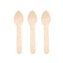 China Wholesale Disposable Wooden Teaspoons Spoons Serving Spoons Tea Spoon Small Wooden Spoon Kitchen Utensils thumbnail-1