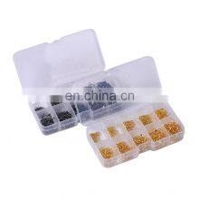 600Pcs/lot 2 Types Carbon Steel Fishing Hook 3#-12# Barb Fishhook Head Hooks With Hole Carp Tackle Box Peche thumbnail-1