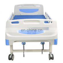 ABS Head Folding 2 Cranks Multi-function Manual Hospital Bed With Mattress thumbnail-3