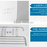 Wesda Made in China Stainless Steel Shelf Towel Rack Bathroom 8627 thumbnail-4