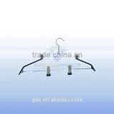 PVC Black Coating Metal Clip Clothes Hanger on Sale thumbnail-1