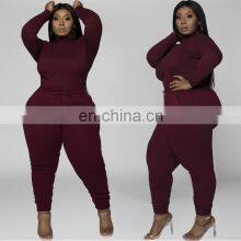 Spring and Summer New Fashion Loose Suit Clothing Wholesale Custom Solid Color Large Size Long-sleeved Trousers Casual Women's thumbnail-4