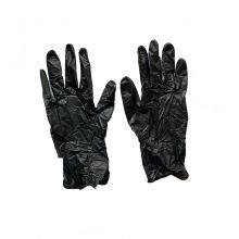 Black Disposable Barber Gloves For Hair Dye Blend Nitrile Gloves thumbnail-4