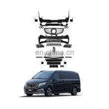 GBT Drop Shipping Auto Tuning Parts V-class Vito Vip Conversion Kit Facelift for Mercedes Vito W447 Body Kit thumbnail-1