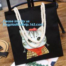 CANVAS TOTE BOAT BAGS, ECO SHOULDER HANDLE HANDY BAGS, SHOPPING SHOPPER GROCERY, LAUNDRY BAGS thumbnail-2