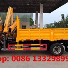 High Quality and Good Price Dongfeng 3.2T Knuckle Crane Boom Mounted on Cargo Truck for Sale thumbnail-2
