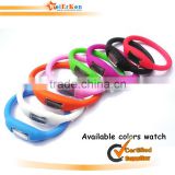 custom silicone watch,personalized silicone watch,ionic silicone watch bracelet(good for health)