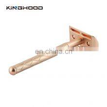 High Quality Shaver Metal Handle Singe Blade Shaving Safety Razor de Seguridad thumbnail-3
