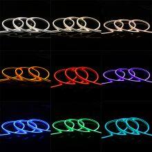 Flexible Outdoor Woven Neon Strip Holiday Decoration Usb Type C Control Water Proof Led Neon Rope Light Strip thumbnail-5