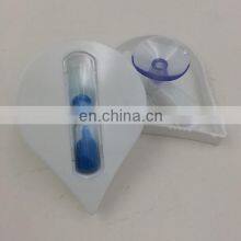 Cute Promotion Water Drop Shape 5 Minutes Custom Plastic Sand Timer With Sucker thumbnail-4