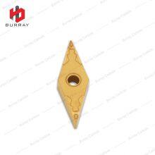 VNMG160404-HQ Carbide Cutting Tool Turning Insert With CVD Yellow Coated for Steel thumbnail-2