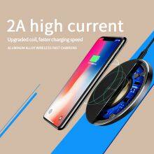 Wholesale Fast Wireless Charger Pad 15W Wireless Charger Compatible Wireless Charging Mobile Phone Portable Charger Universal thumbnail-4