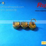 Mini TAB Aluminum Crimp on Cap With Silicone Liner, Metal Alu Snap on Lid With Pull-tab/ring-pull thumbnail-2