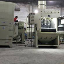 Crawler Burr Deflashing Sand Blasting Machine Automatic Tumble Belt Small Deburring Sand Blasting Machine thumbnail-4