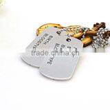 2016 New Pendants Charms Steel Silver Color Couple Pendant With Couple thumbnail-3