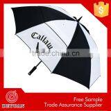 Golf Clubs Double Layer 62inch Auto Advertising Big Umbrella thumbnail-1