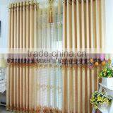 Hot Sale Embroidered Curtain Fabric for Window Living Room Curtain Fabric thumbnail-4