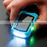 Mini portable keychain cheap solar mobile phone charger