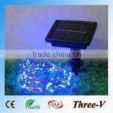 20 LED Blue Solar String Light