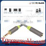 Manufacturing 3.5mm Headphone Jack To AUX Input Auxiliary Audio Cable Extension thumbnail-4