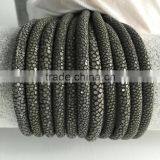 2016 High Class Special WhiteGenuine Polished Stingray Leather Galuchat Fashion Bracelet Material Shagreen Grade A Sting Skin thumbnail-5