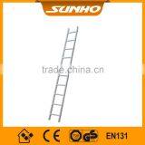 EN131 Certified Aluminium Single Straight Ladders With 2.94m Height