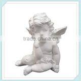 Decorative Sitting Polyresin Cherub thumbnail-5