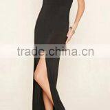 Strappy-Back M-Slit Maxi Dress thumbnail-1