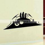 Reflective Waterproof Fashion Funny Peeking Monster Car Sticker Vinyl Decal Decorate Sticker Car Styling thumbnail-6