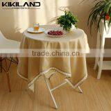 100% Polyester Fake Silk Table Cloth With Ribbons thumbnail-1