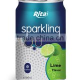 330ml Lime Sparkling Water