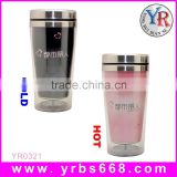 Unique stainless steel advertising color changing tea mug