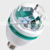 3W RGB Multi Color Auto Rotating Led Crystal Magic Disco Ball Light Bulb Quality Choice thumbnail-4