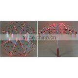 19"*8k Children Kids Handle LED Light Umbrella