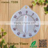 Hangzhou 0-60minuts Logo Printing Round Shape Cooking Timer